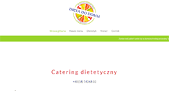 Desktop Screenshot of dietadodomu.pl